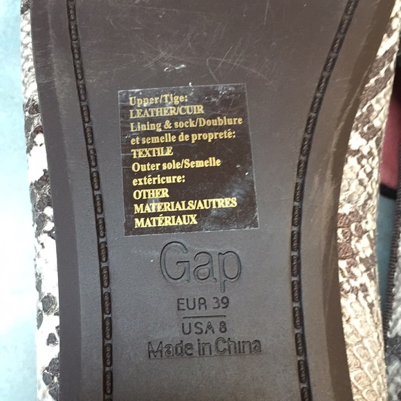 Gap leather flats (sz 8) - Picture 5 of 7